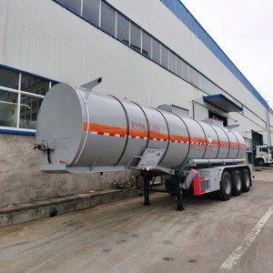 Semirremolque Tanque Aislado de 3 Ejes y 30 CBM para Transporte de Combustible y Aceite, con Múltiples Compartimentos, en Venta - Product Image 2