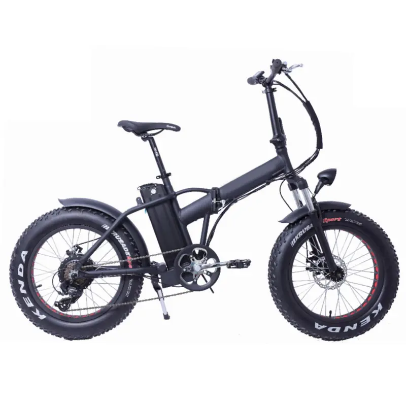 จักรยานไฟฟ้าสีดำหล่อผู้ชายใหม่,ล้ออัลลอย20นิ้วจักรยานไฟฟ้าพับได้