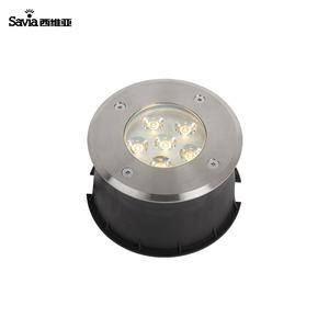 Spot lumineux LED encastrable dans le sol en acier inoxydable, imperméable conforme à la norme IP68, éclairage d'extérieur, idéal <span class=keywords><strong>pour</strong></span> une <span class=keywords><strong>piscine</strong></span> ou un étang, 12V, 6W, AC - Product Image 2