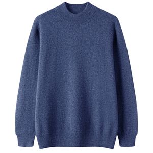 <span class=keywords><strong>Jersey</strong></span> de Cachemira de invierno en blanco de punto liso de medio <span class=keywords><strong>cuello</strong></span> <span class=keywords><strong>alto</strong></span> para <span class=keywords><strong>hombre</strong></span> - Product Image 3