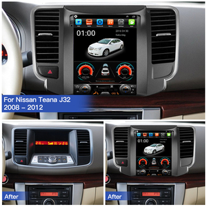 HFMidia Autoradio 9,7 pouces avec écran vertical, lecteur multimédia vidéo Bluetooth pour Nissan Teana J32 2008-2012, CarPlay sans fil, lecteurs auto - Product Image 5