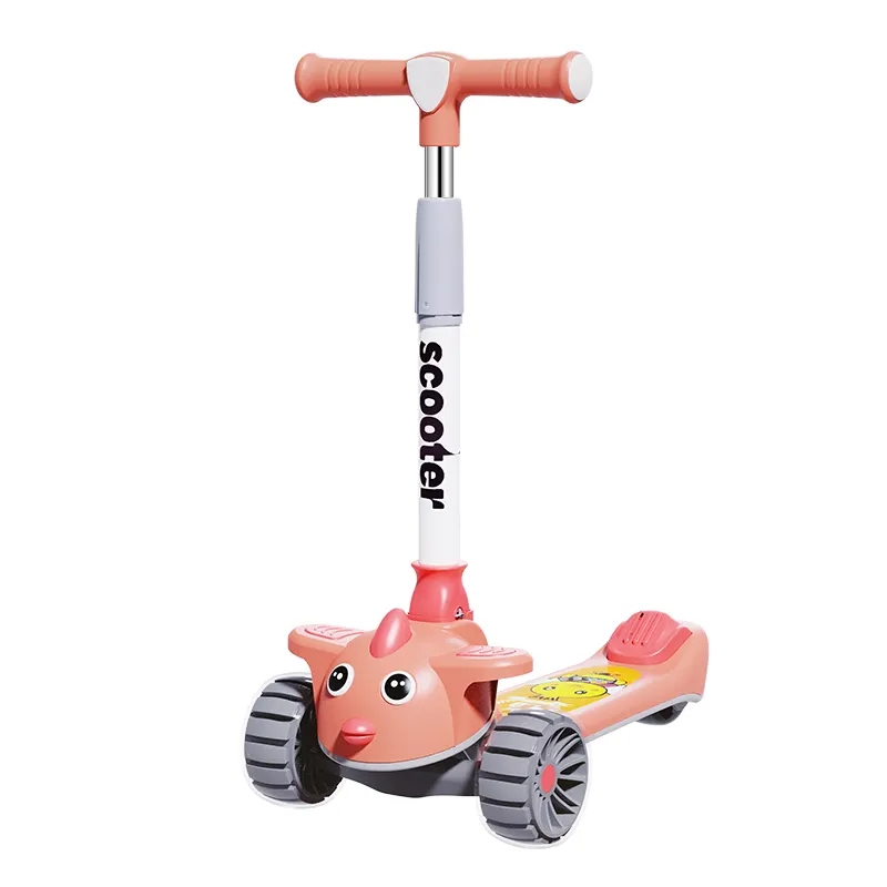 Düşük fiyat taşınabilir çocuk itme skuter itme 3 tekerlekli erkek kız hediye bebek kaykay çocuk ayak scooter için