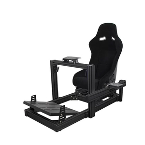 Simulateur de course automobile en aluminium robuste avec plateforme de mouvement, simulateur de conduite immersif pour IRacing/<span class=keywords><strong>Assetto</strong></span> <span class=keywords><strong>Corsa</strong></span> - Product Image 2