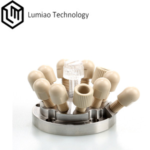 Pièces métalliques usinées CNC de précision Lu Miao, acier inoxydable sur mesure, tolérance 0,01, 010406 - Product Image 2