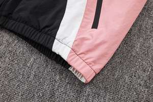Traje de Entrenamiento Personalizado con Cremallera Completa, Manga Corta, Secado Rápido, Tejido de Punto, Otoño Invierno, 25/26, Ropa Deportiva de Fútbol Europeo de París - Product Image 3