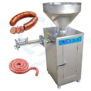 commercial industrial household horizontal home use electric automatic enema sausage filler making maker machine