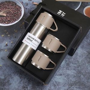 Ensemble de tasses isothermes personnalisables à 3 couvercles pour cadeau d'entreprise - Product Image 3