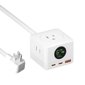 Bán Buôn Cung Cấp Điện Chúng Tôi Jp Cắm 3AC Thông Minh Mở Rộng Điện Cắm Ổ Cắm Máy Tính Để Bàn Loại C Gan Nhanh Chóng Sạc <span class=keywords><strong>Adapter</strong></span> Điện Dải - Product Image 1
