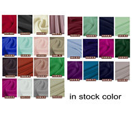 Tissu Crêpe De Chine Soie Lourde Mûrier 100% 28 Couleurs Stock 30mm 114cm Largeur pour Robes Mariages Vêtements De Nuit 100% Poids Lourd