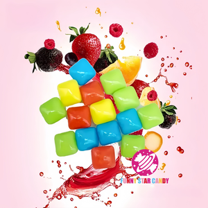 ของเล่นสำหรับเคี้ยวหมากฝรั่งรูปเพนกวินรสผลไม้หวานมินิทรงสี่เหลี่ยม - Product Image 3