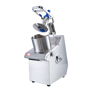 GOOPIKK 110V 250瓦专业食品加工机可更换刀片<span class=keywords><strong>3</strong></span>合1蔬菜水果自动切片机切片机 - Product Image 1