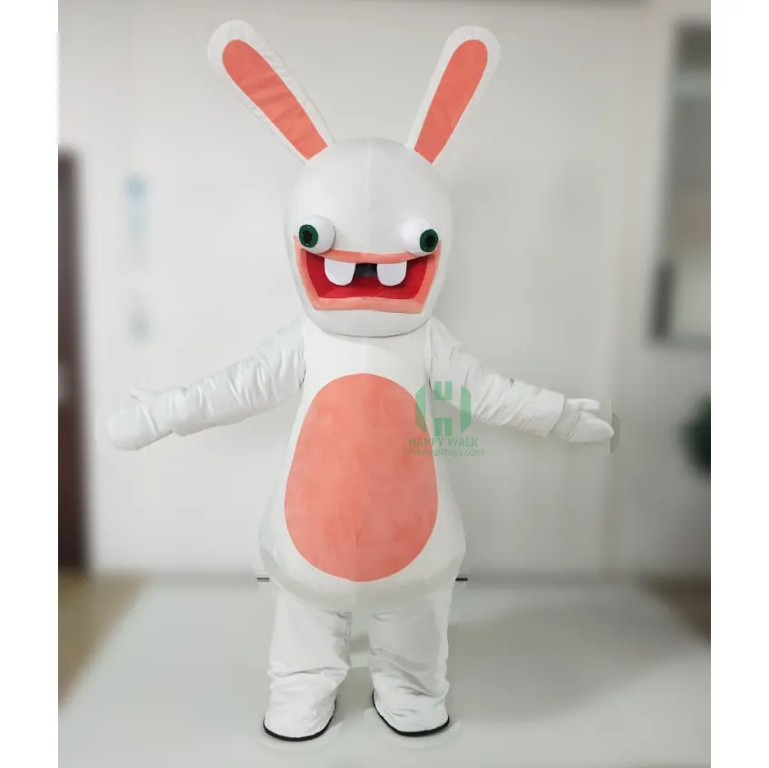 excellent product stuffed plush toy big mouth rabbit mascot costume custom animal plush toy custom mascot