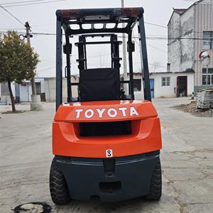 Подержанный вилочный погрузчик <span class=keywords><strong>Toyota</strong></span> FD30T, мини, в хорошем состоянии, 3 тонны, малогабаритный, оригинальный японский, б/у, для дешевой продажи в Китае - Product Image 2