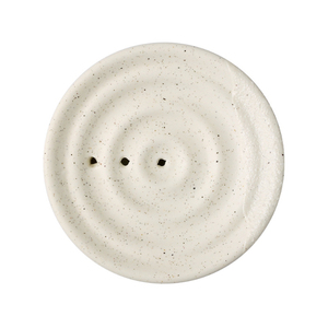 Bathroom Decorative Goodies Vanity Sink <strong>Soap</strong> Holder with Three Drain Holes Cute <strong>Ceramic</strong> Round <strong>Soap</strong> <strong>Dish</strong> - Product Image 1