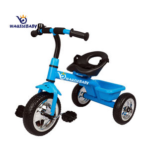 WQL personnalisé nouveauté vélo pour bébé <span class=keywords><strong>tricycle</strong></span> pour enfants respectueux de l'environnement cadre en acier <span class=keywords><strong>confort</strong></span> trois roues plastique pour enfants de 1 à 4 ans - Product Image 1