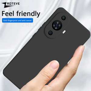 For Huawei Nova 11 12 13 Pro Back Cover Square Liquid Silicone Soft Coque Nova11 <strong>Nova12</strong> Nova13 Shockproof Protective Phone Case - Product Image 5