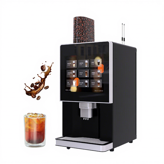 Korean Instant Self Service Coffee Hot Drinks Vending Machine Commercial Coffee Vending Machine