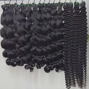 Paquetes de Cabello Humano Virgen Indio Ondulado al por Mayor, Paquetes de Cabello Vietnamita con Cutícula Alineada, Proveedor de Paquetes de Cabello Humano Sin Procesar - Product Image 3