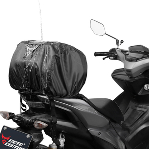 Borsa Bauletto Cargo Universale da Scooter MOTOCENTRIC Impermeabile con Gancio Portautensili Anteriore Borse da Coda per Moto Portacasco Compatibile con Tutte le <span class=keywords><strong>Vespa</strong></span> - Product Image 5