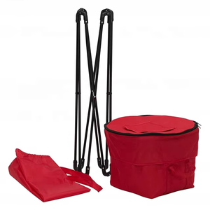 Sac isotherme portable en métal grande capacité OEM/ODM <span class=keywords><strong>pour</strong></span> camping, plage et barbecue - Support réglable en hauteur écologique - Product Image 2