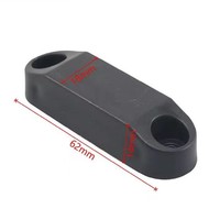 Support magnétique moderne pour porte de bagage de camping-car avec fixation murale à vis, maintient la porte ouverte, verrou de rangement pour remorque et camping-car