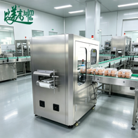 Ligne d'intégration d'inspection visuelle en ligne pour étiquettes de cartons d'œufs, pour la détection de présence/position/lisibleurabilité des étiquettes avec une visibilité à 360° complète °   Inspection