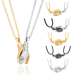 Collar de Pareja con Dije Magnético a Juego, Regalo de San Valentín, Joyería para Enamorados, 2 Piezas/Par - Product Image 1