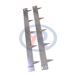 <span class=keywords><strong>Création</strong></span> et stabilisation de patine de rouille et bordure de jardin en acier galvanisé à cinq dents pour l'extérieur - Product Image 4