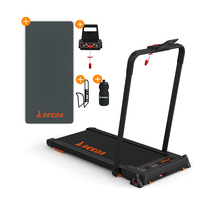 Caminadora Portátil Mini Plegable para Debajo del Escritorio, Máquina para Correr, Fitness Eléctrico con Inclinación Manual, Plataforma para Caminar