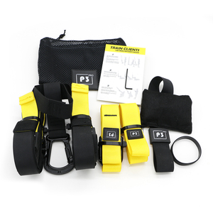 Entrenador de Suspensión para Fitness en Casa, Nailon y Acero Inoxidable, Capacidad de 250 kg, Gimnasio Interior, Yoga, Entrenamiento de Fuerza, Correa de Uso Universal - Product Image 1