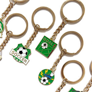Porte-clés et pendentifs légers en alliage avec mousqueton, souvenirs de football de style dessin animé, pour la <span class=keywords><strong>FIFA</strong></span> 2026 - Product Image 4