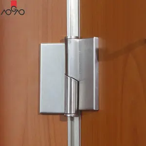 Dobradiça da porta do chuveiro com mola Aogao acessórios de aço inoxidável para banheiro
