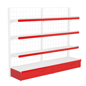Rak Gondola Penyimpanan Peralatan Ritel, Rak <span class=keywords><strong>Display</strong></span> Baja Supermarket, Rak <span class=keywords><strong>Display</strong></span> Toko Swalayan - Product Image 1