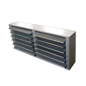 Chauffage <span class=keywords><strong>horizontal</strong></span> industriel à <span class=keywords><strong>eau</strong></span> chaude 165KW 15600m3/h, ventilateur de chauffage, chauffage d'air pour usine, atelier, entrepôt - Product Image 1