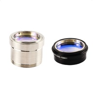 Lentille de collimation de focalisation Precitec/WSX D30 /D37/D38.1mm FL100 125 150 200mm1064nm Lentille de collimation de focalisation pour laser à fibre RTS
