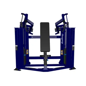 Equipamento de fitness comercial, seleção de pino, máquinas de força, mts, equipamento abdominal com pilha de peso duplo