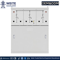 Appareillage de commutation moyenne tension encastré en métal 24 kV certifié ISO9001, type VCB pour réseaux de distribution d'énergie industrielle