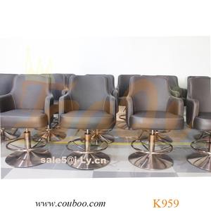 Silla de Bar Giratoria de Alta Calidad K959, Fabricada en Cuero PU de Primera Calidad, con Estructura Metálica, Ideal para Clubes de Póker, Máquinas Tragamonedas y Bares de Juego - Product Image 4