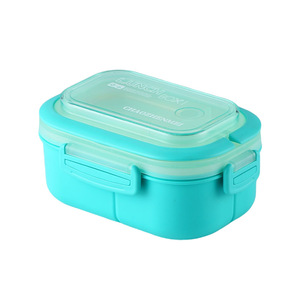 Boîte à lunch portable avec fonction de chauffage au micro-ondes, boîte bento de qualité alimentaire, ensemble de boîtes à riz scellées pour étudiants et employés de bureau - Product Image 6