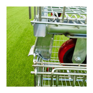 Çin üretimi tedarik köpek Run kulübesi ağır kaynaklı köpek kulübesi tel örgü plaka bir kapı ile - Product Image 4