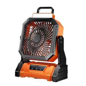 Ventilateur <span class=keywords><strong>de</strong></span> Tente Sans Fil Multifonctionnel à 4 Vitesses avec Minuteur et Lumière, Idéal pour le Camping, les Voyages et la Pêche en Extérieur - Offre Spéciale - Product Image 5