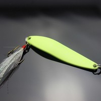 Cuillères lumineuses en forme de feuille de saule 5g/7g/10g/13g, leurres de pêche à l'appât vivant, leurres de pêche spinner