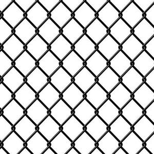 Valla de alambre de eslabón de cadena galvanizada de 8 ', kits de valla de eslabón de cadena/paneles/Poste/<span class=keywords><strong>postes</strong></span>, valla de eslabón de cadena a granel recubierta de Pvc de hierro metálico negro - Product Image 1