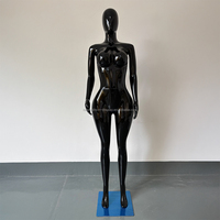 Mannequin Femme Gros Doré Grande Taille Corps Entier Modèles d'Affichage pour Boutiques de Lingerie Grande Taille Vêtements Femmes Rondes Plastique BBL