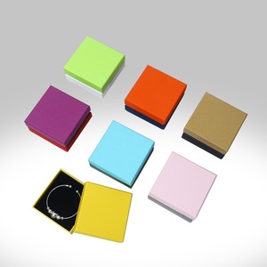 Custom Logo Jewelry Packaging <b>Box</b> for Ring <b>Earrings</b> Bracelet Necklace Heaven Earth Cover for Printable Jewelry <b>Gift</b> - Product Image 1