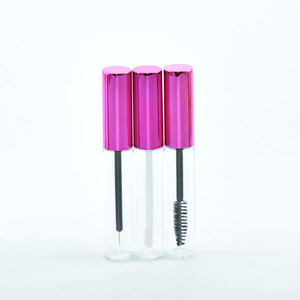 Nhỏ 5Ml 10Ml Bạc Vàng Nhựa Lông Mi Huyết Thanh Container Với Bàn Chải Tùy Chỉnh Nhãn Rose Gold Mascara Ống Với Silicone Cây Đũa Phép - Product Image 6