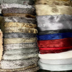 Lots en gros de <span class=keywords><strong>tissu</strong></span> en <span class=keywords><strong>fausse</strong></span> <span class=keywords><strong>fourrure</strong></span> à poils longs, couleurs et poids variés, pour vêtements et textiles de maison, vendu au kg - Product Image 5