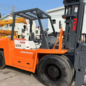 Montacargas Diésel TCM FD100 Usado en Venta, Buen Estado, 10 Toneladas, Liquidación por Carga de Contenedor, Kit de Repuestos Gratis - Product Image 1
