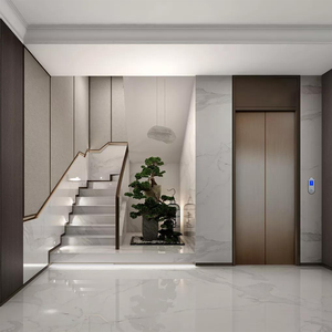 Pequeña sala <span class=keywords><strong>de</strong></span> máquinas Ascensores caseros Acero inoxidable AC Ascensor Residencial Uso doméstico Fuji Elevator - Product Image 3