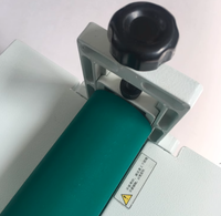 Laminateur manuel à manivelle pour format large A3 A4 de 14 pouces (350 mm), de haute qualité, pour film vinyle